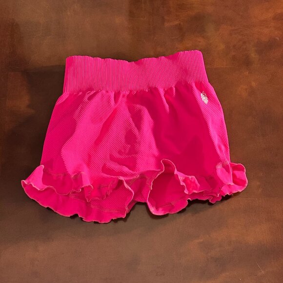 Free Movement Pink Ruffle Shorts for Girls - NWOT's - Picture 3 of 6